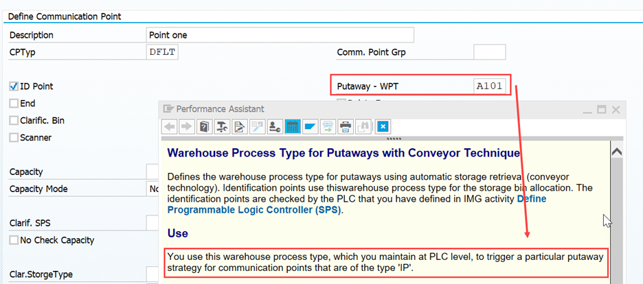 SAP EWM MFS identification point_28
